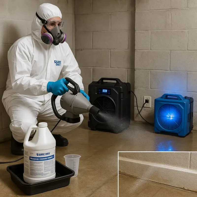 Sanitization and Odor Removal process in Royalston, MA