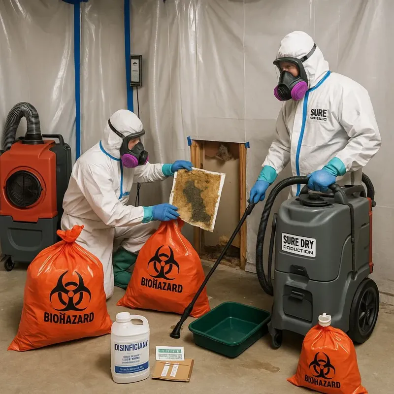 Contaminated Water Handling Protocols process in Royalston, MA