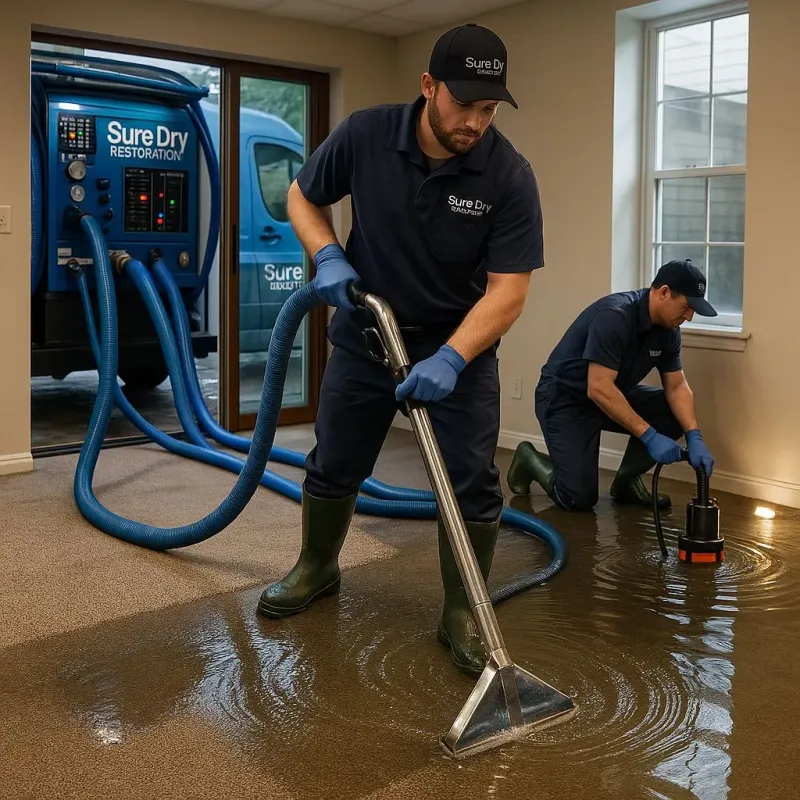 Water Extraction and Removal process in Royalston, MA